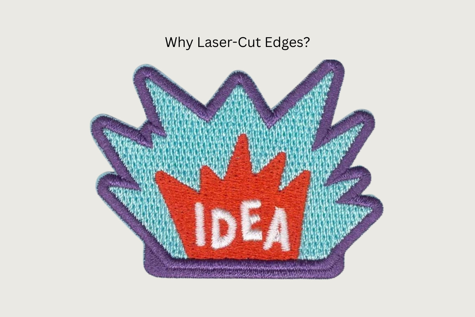 Why Laser-Cut Edges Make Custom Patches Look More Professional