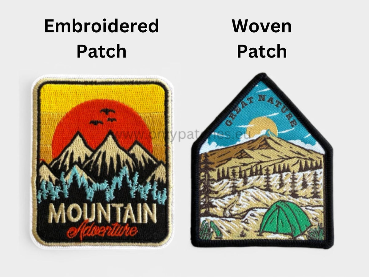 Embroidery vs. Woven Patches: Which Is Best for Your Design? – Only Patches